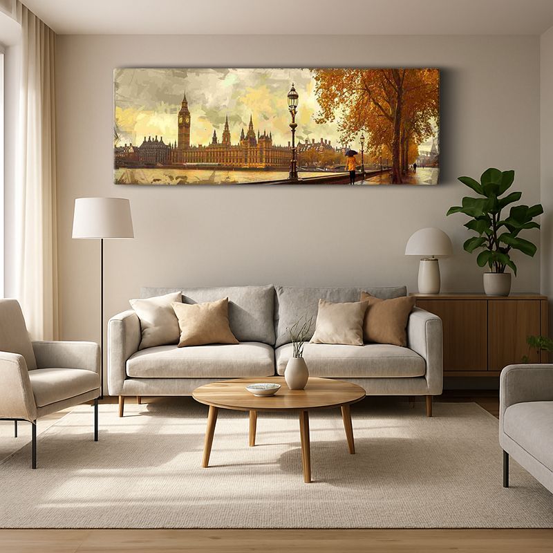 Kent & Şehir Kanvas Tablo 492