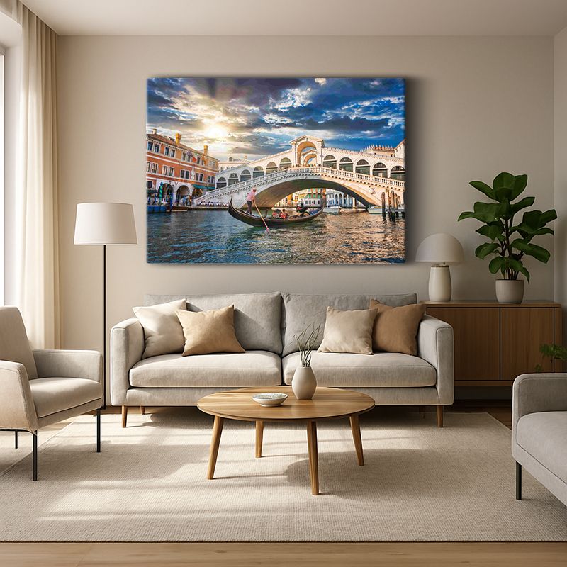 Kent & Şehir Kanvas Tablo 169