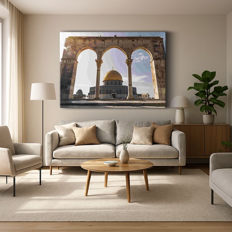 Kent & Şehir Kanvas Tablo 171