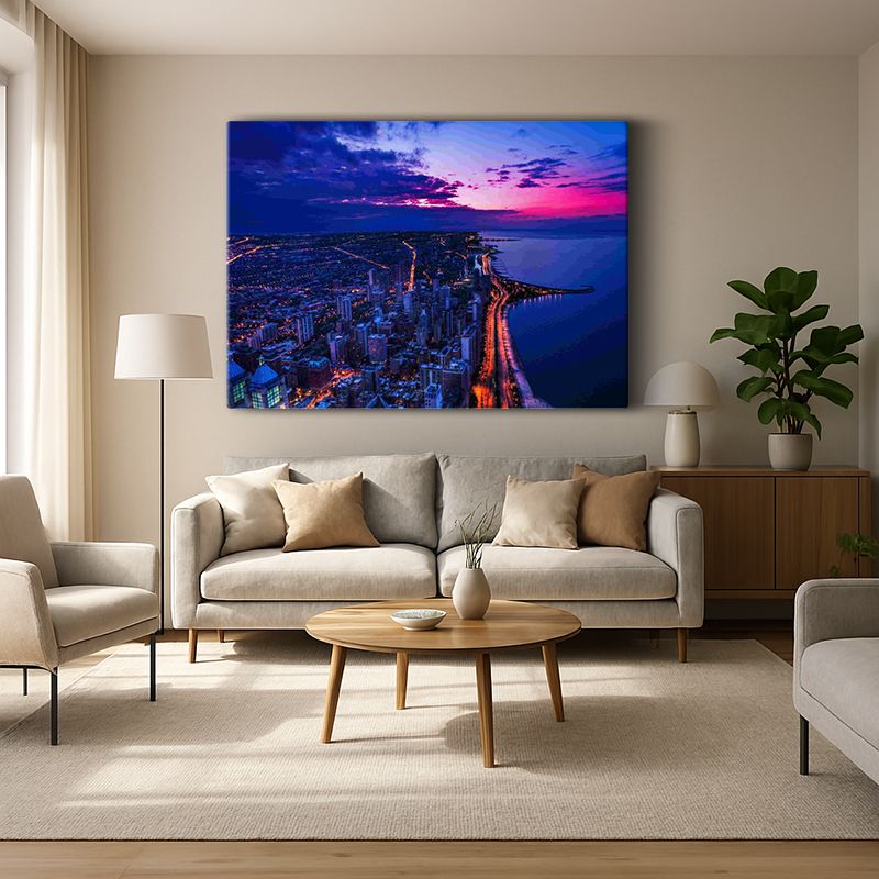 Kent & Şehir Kanvas Tablo 179