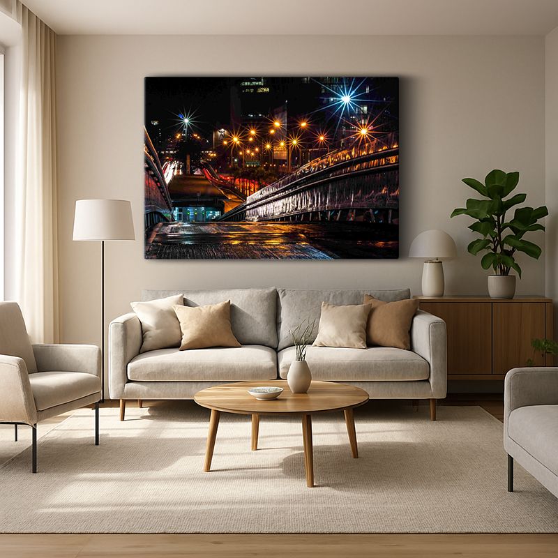 Kent & Şehir Kanvas Tablo 198