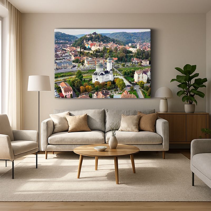 Kent & Şehir Kanvas Tablo 202