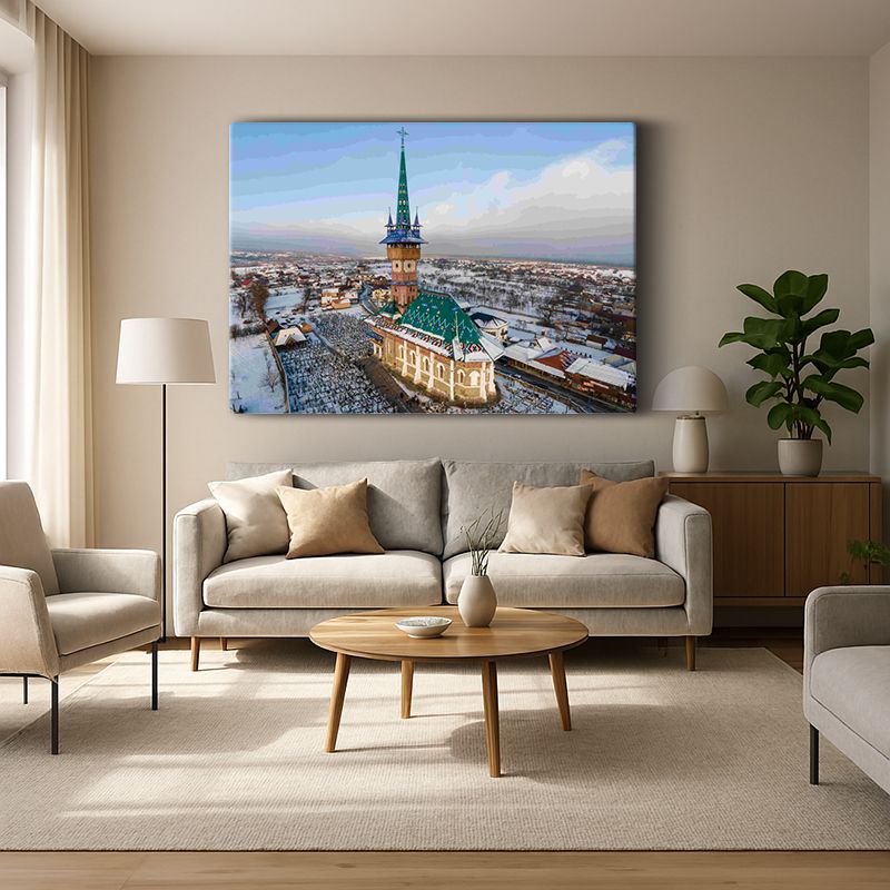 Kent & Şehir Kanvas Tablo 203