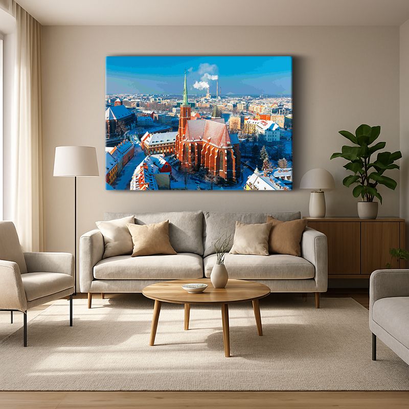 Kent & Şehir Kanvas Tablo 209