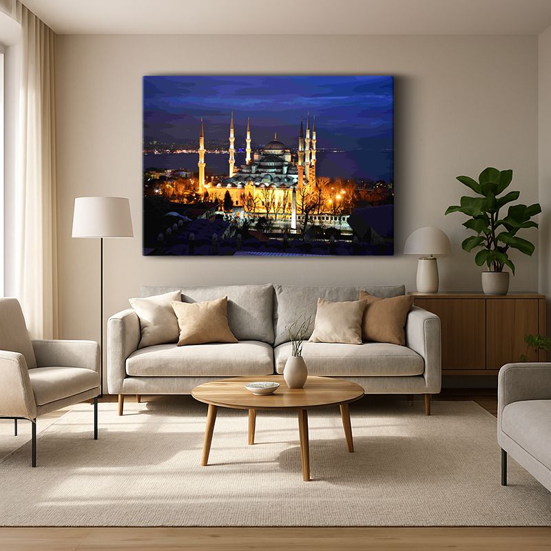 Kent & Şehir Kanvas Tablo 220