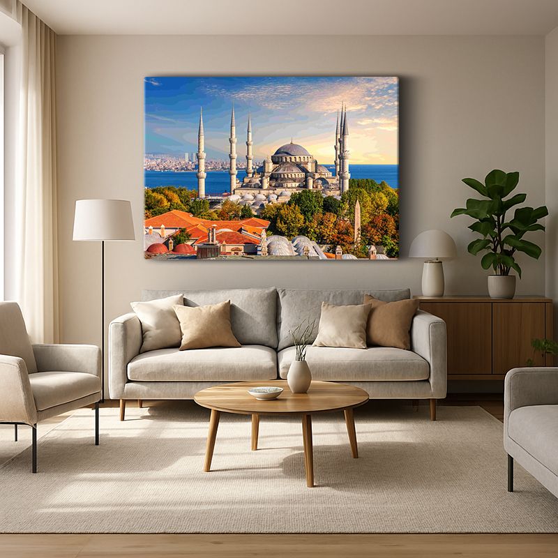 Kent & Şehir Kanvas Tablo 222