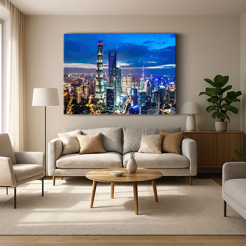 Kent & Şehir Kanvas Tablo 240