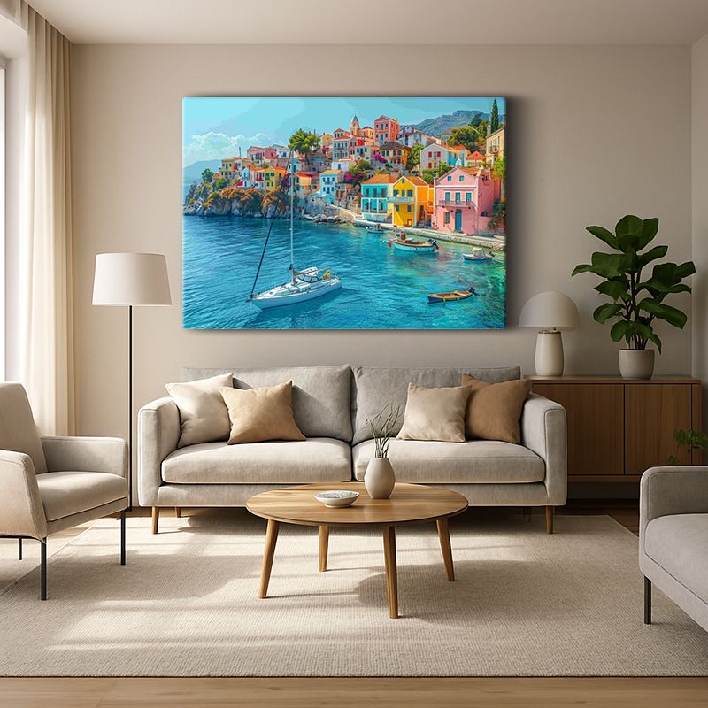 Kent & Şehir Kanvas Tablo 248