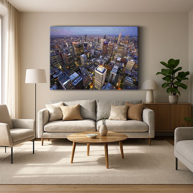 Kent & Şehir Kanvas Tablo 256