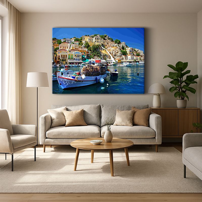 Kent & Şehir Kanvas Tablo 266