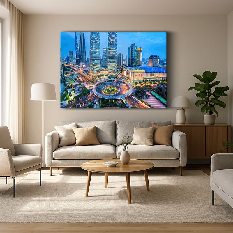 Kent & Şehir Kanvas Tablo 268