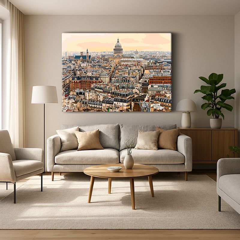 Kent & Şehir Kanvas Tablo 272