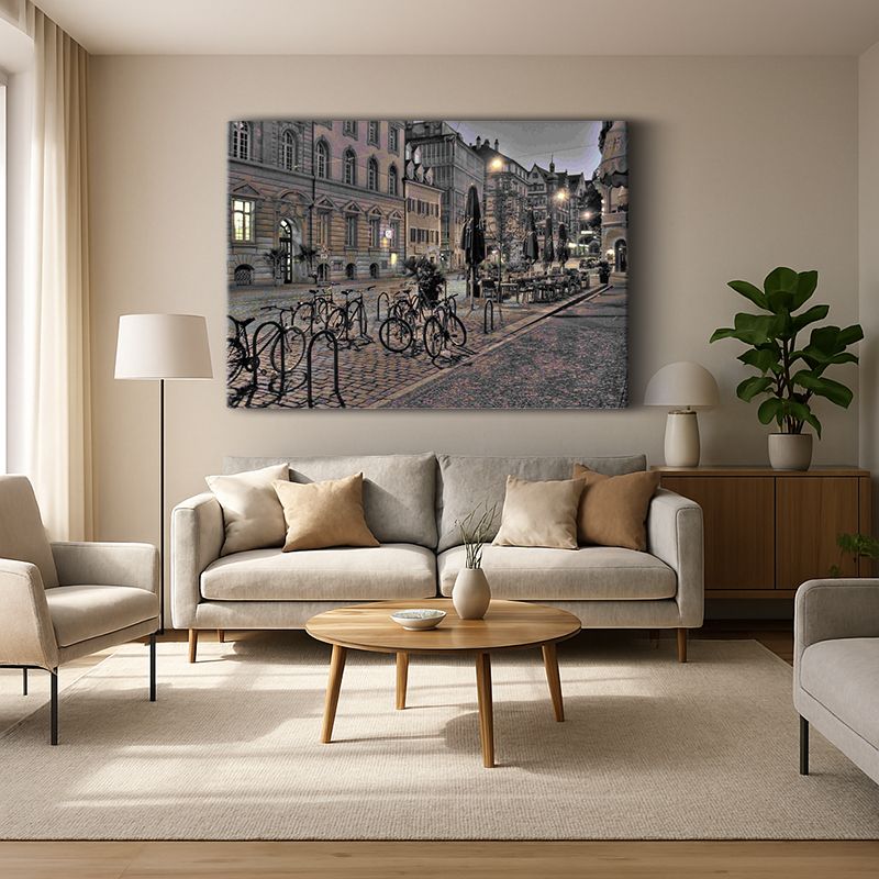 Kent & Şehir Kanvas Tablo 276