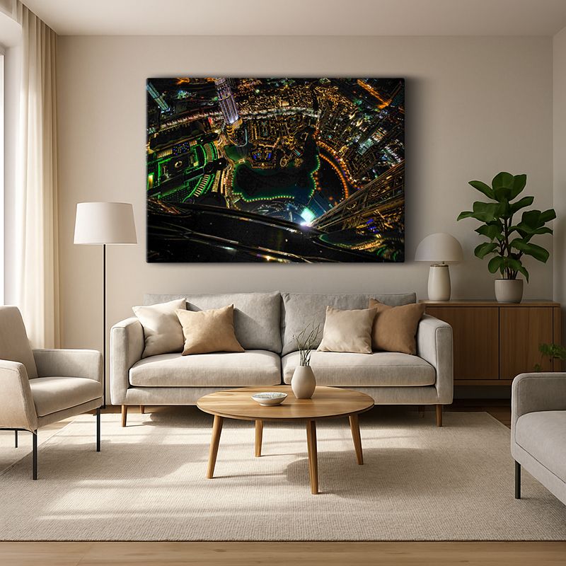 Kent & Şehir Kanvas Tablo 281