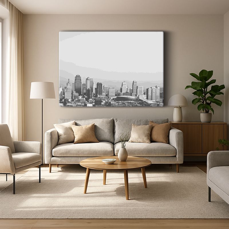 Kent & Şehir Kanvas Tablo 286