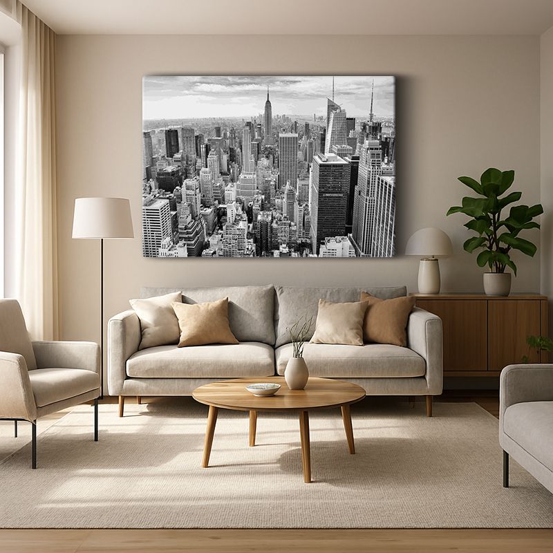 Kent & Şehir Kanvas Tablo 287