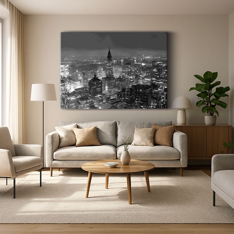 Kent & Şehir Kanvas Tablo 304