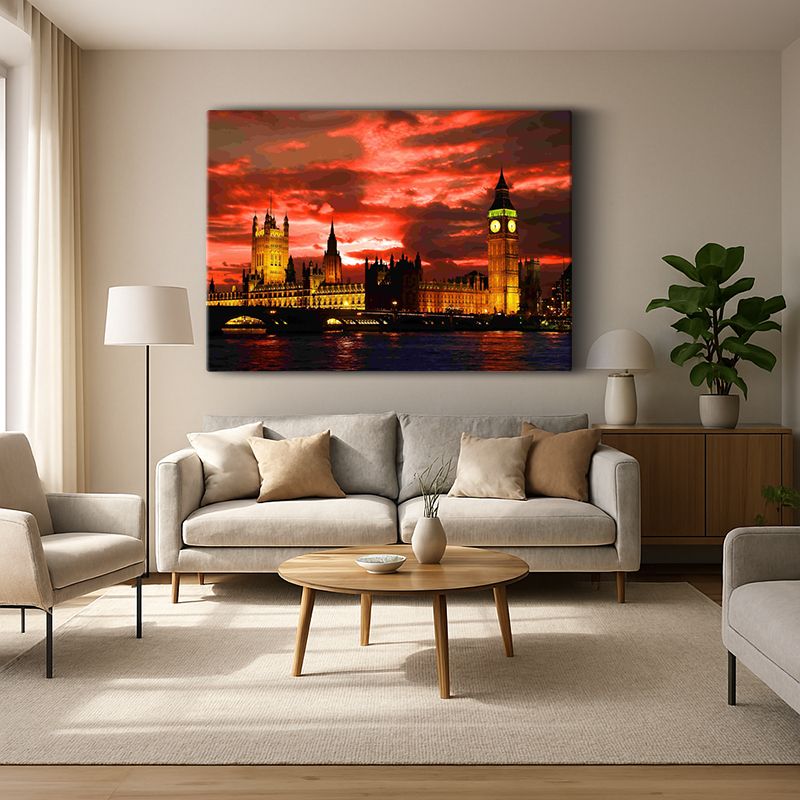 Kent & Şehir Kanvas Tablo 315