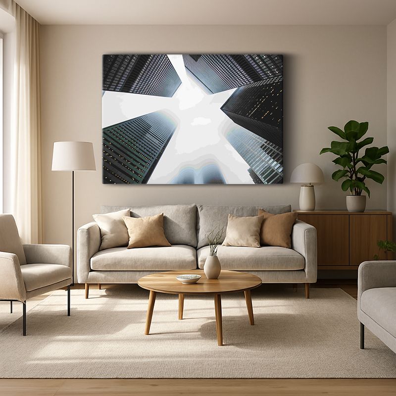 Kent & Şehir Kanvas Tablo 317