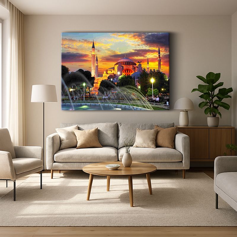 Kent & Şehir Kanvas Tablo 318