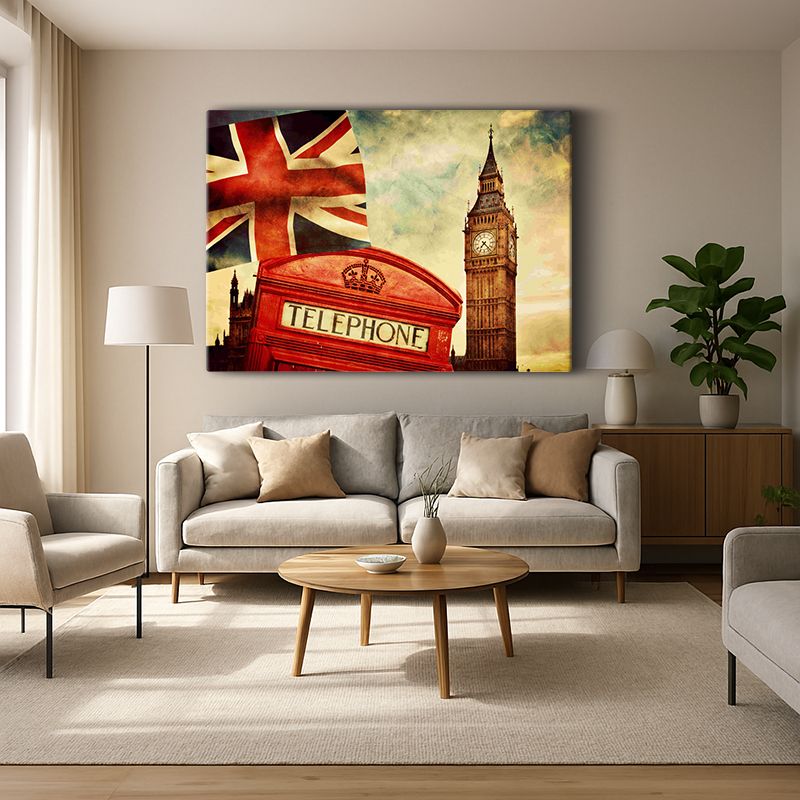 Kent & Şehir Kanvas Tablo 320