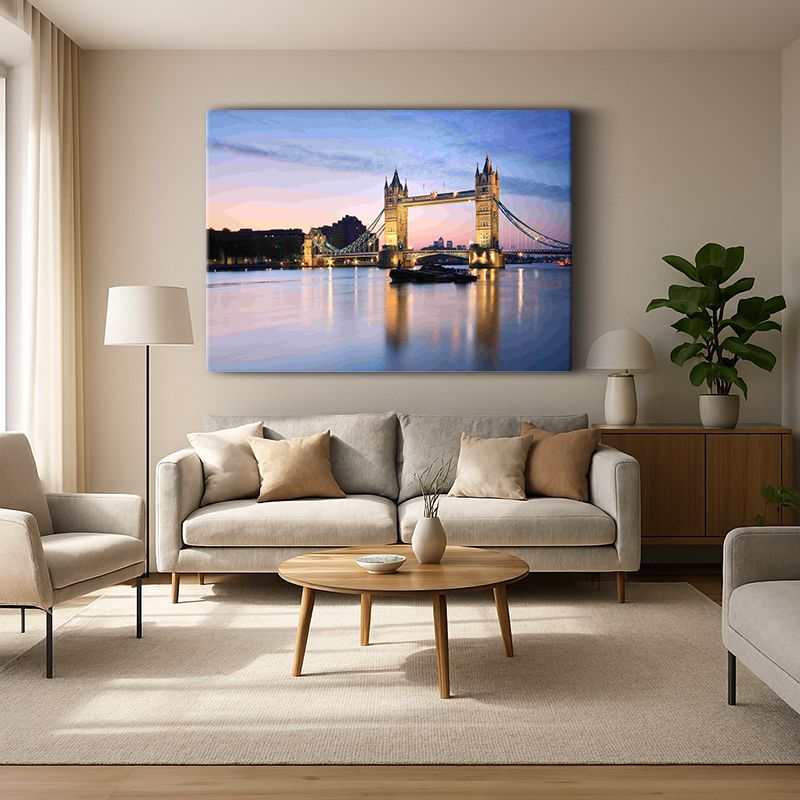 Kent & Şehir Kanvas Tablo 321