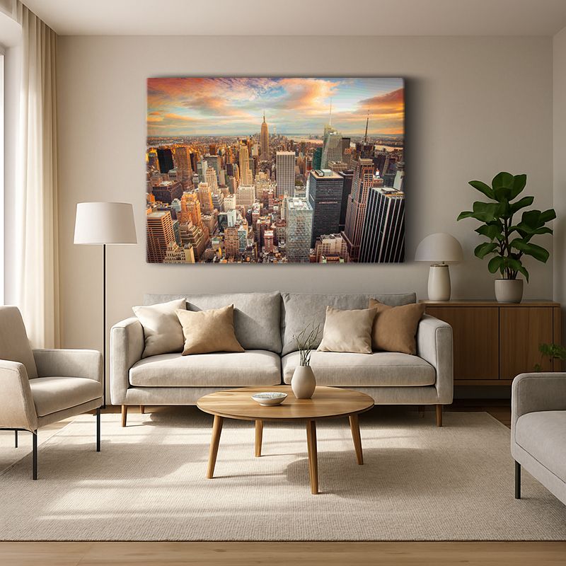 Kent & Şehir Kanvas Tablo 328