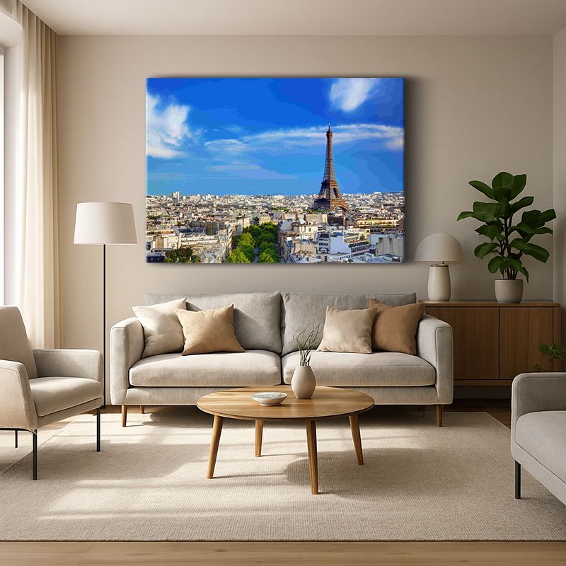 Kent & Şehir Kanvas Tablo 336