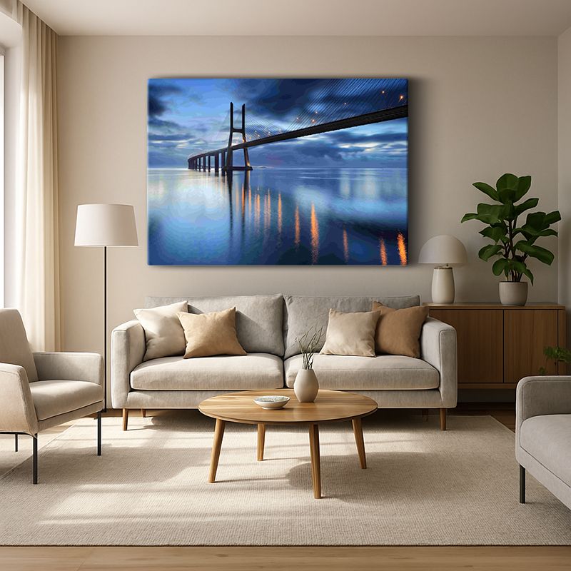 Kent & Şehir Kanvas Tablo 337