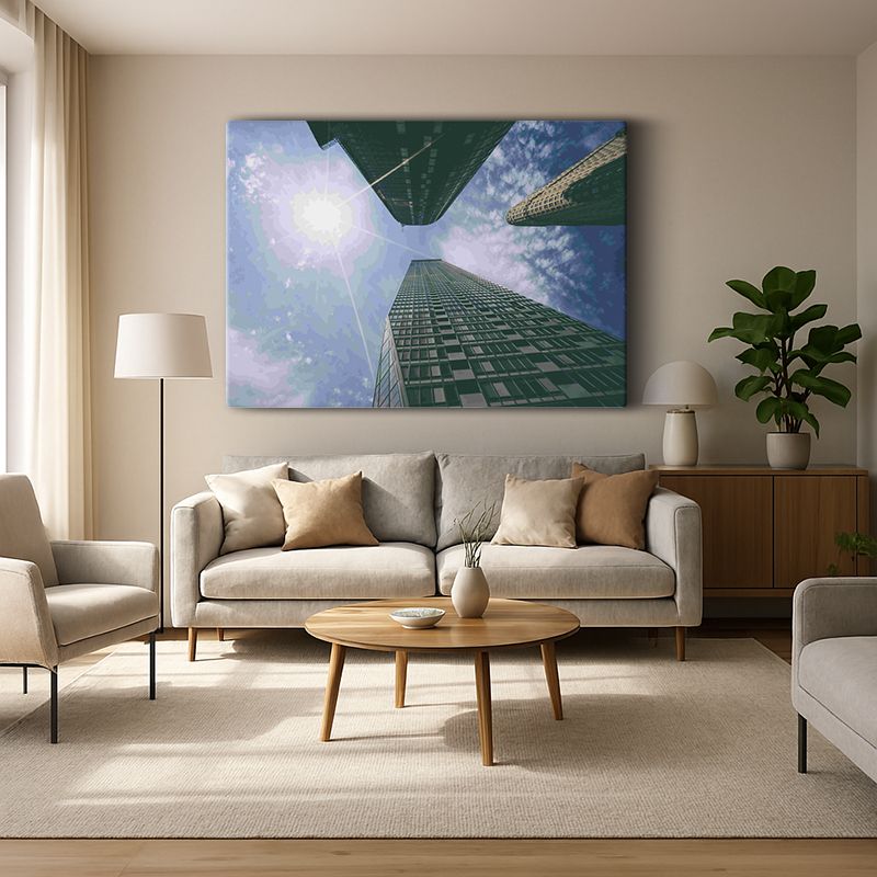 Kent & Şehir Kanvas Tablo 345