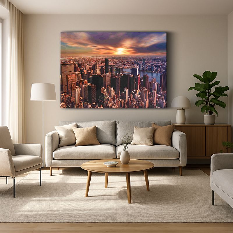 Kent & Şehir Kanvas Tablo 351