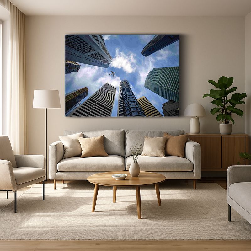 Kent & Şehir Kanvas Tablo 357