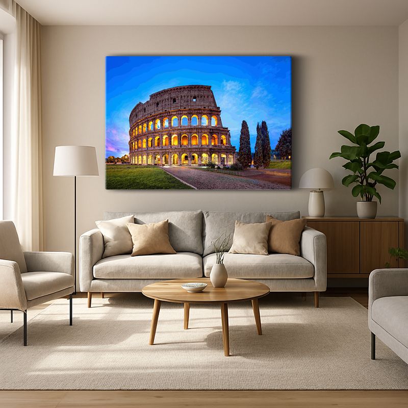 Kent & Şehir Kanvas Tablo 359