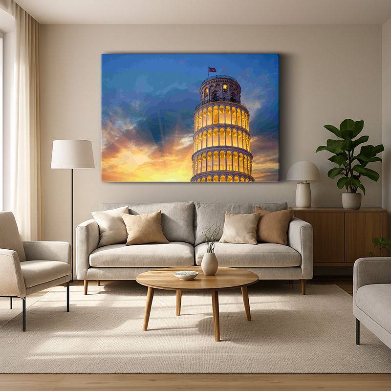 Kent & Şehir Kanvas Tablo 363