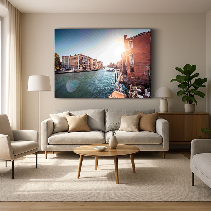 Kent & Şehir Kanvas Tablo 380