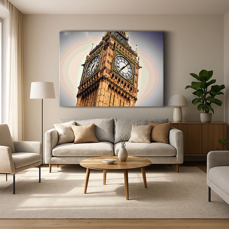 Kent & Şehir Kanvas Tablo 382