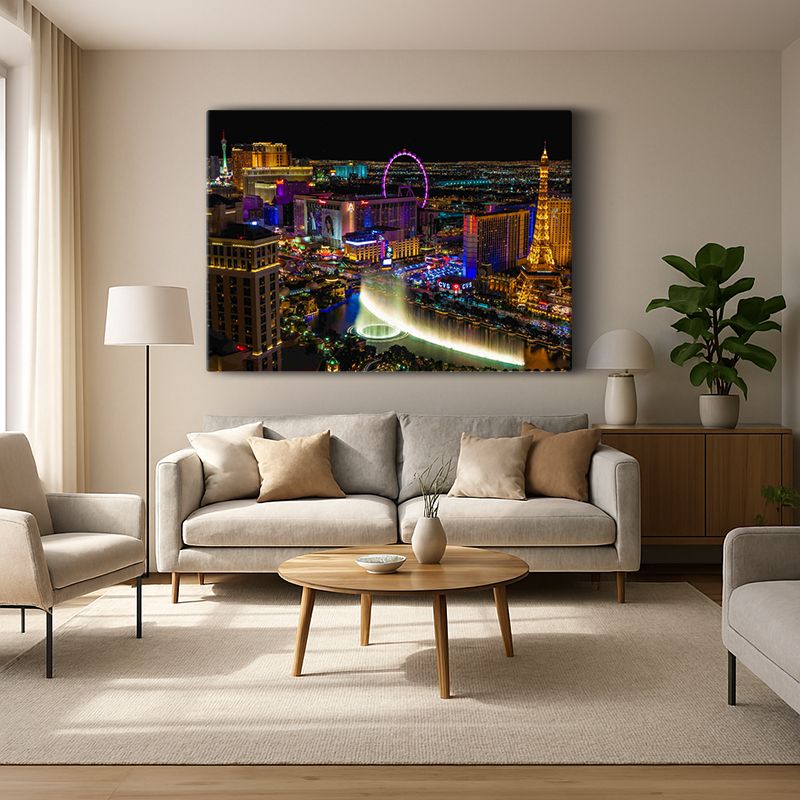 Kent & Şehir Kanvas Tablo 384