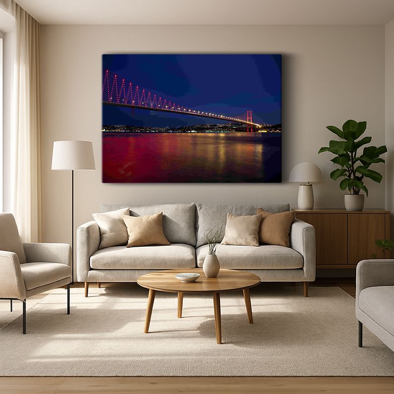 Kent & Şehir Kanvas Tablo 385