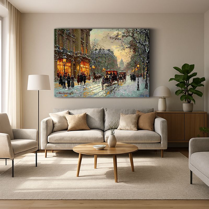 Kent & Şehir Kanvas Tablo 401