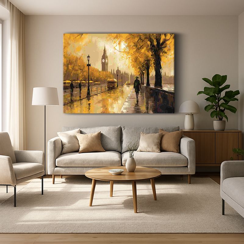 Kent & Şehir Kanvas Tablo 412