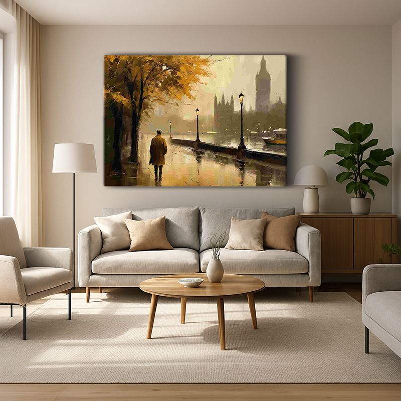 Kent & Şehir Kanvas Tablo 414