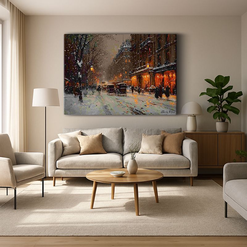 Kent & Şehir Kanvas Tablo 426