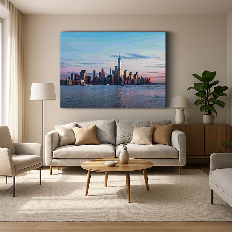 Kent & Şehir Kanvas Tablo 429