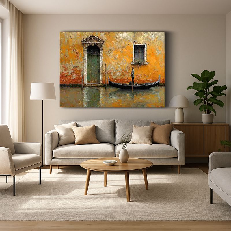 Kent & Şehir Kanvas Tablo 439