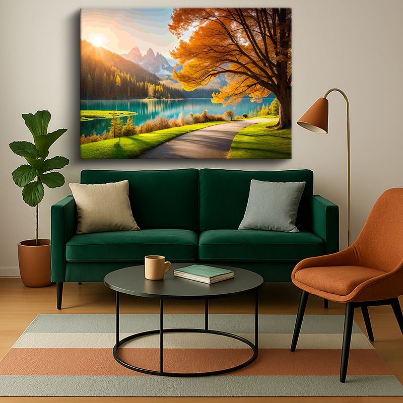 Manzara & Doğa Kanvas Tablo 321