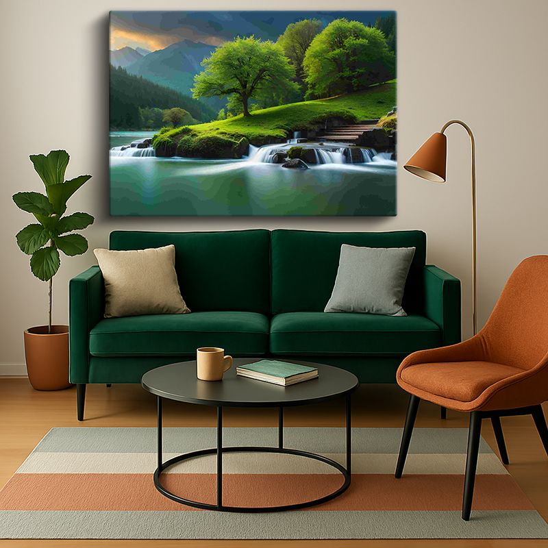 Manzara & Doğa Kanvas Tablo 334