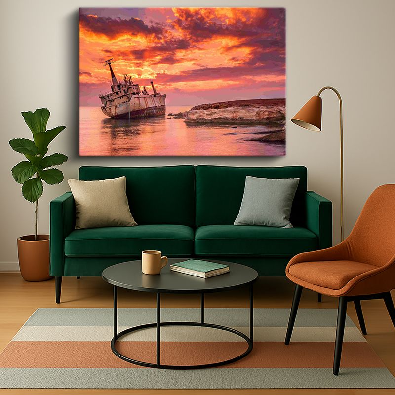 Manzara & Doğa Kanvas Tablo 412