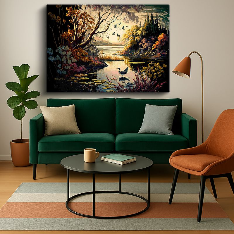 Manzara & Doğa Kanvas Tablo 513