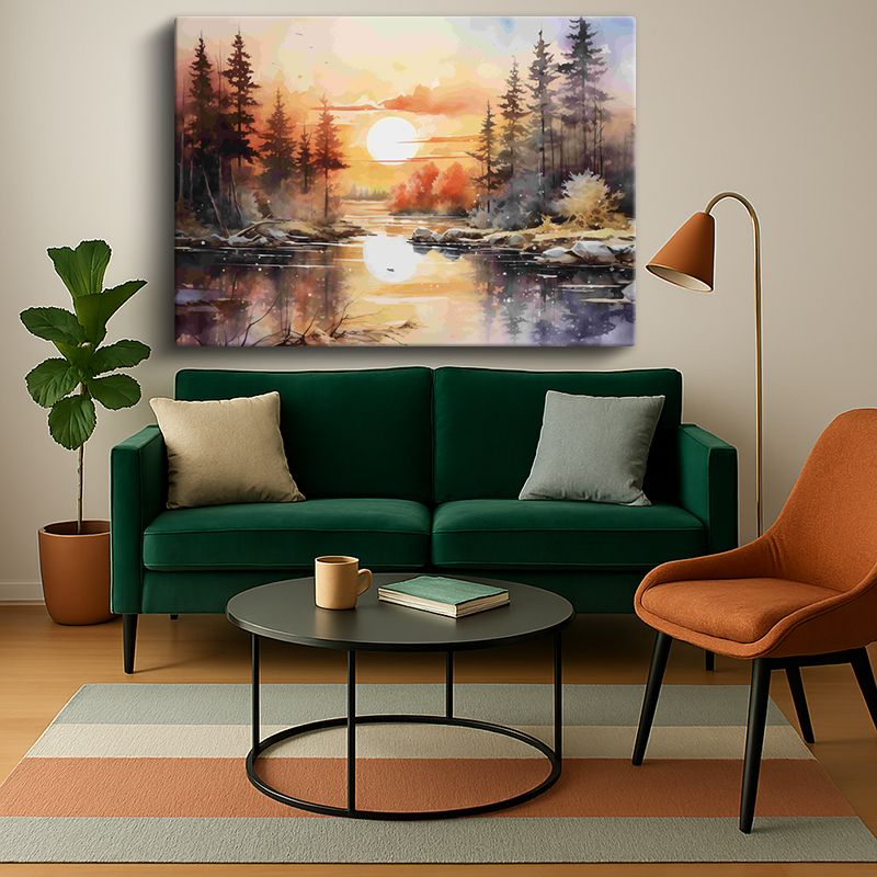 Manzara & Doğa Kanvas Tablo 514