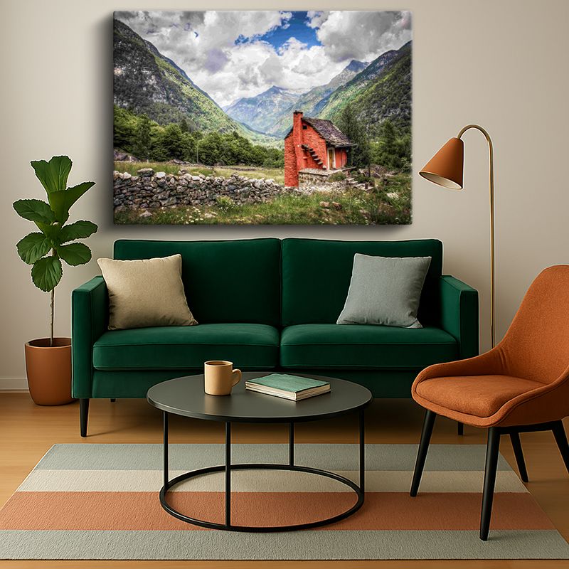 Manzara & Doğa Kanvas Tablo 609